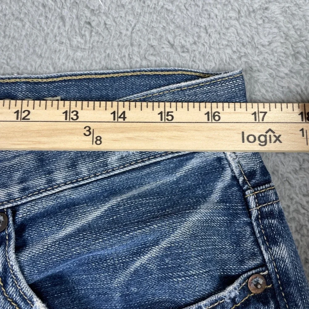American Eagle Bootcut Jeans Mens 32x34 (Fits 33x32) Blue Cotton Denim Y2K